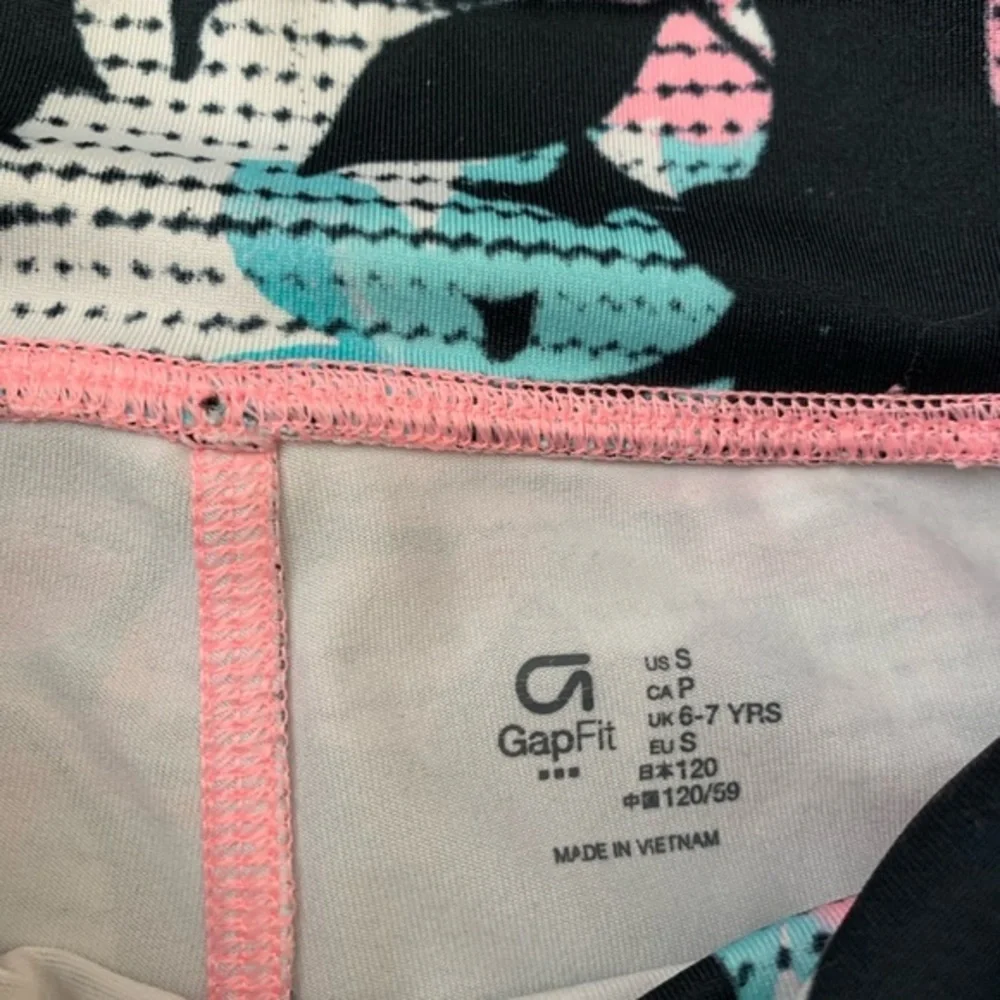 VGUC Gap Fit Athletic‎ Leggings Sz S (6-7)